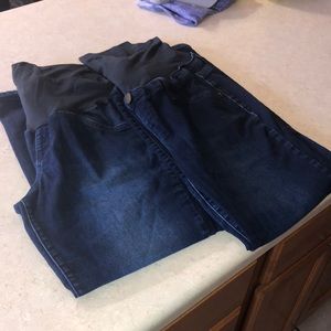 Aglow size 16 maternity jeggings. TWO PAIRS.